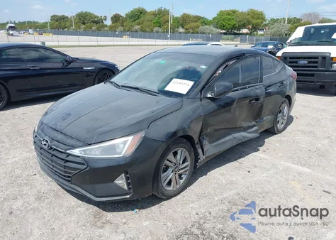 2019 Hyundai Elantra Sel из США, поврежденный, VIN 5NPD84LF1KH453423